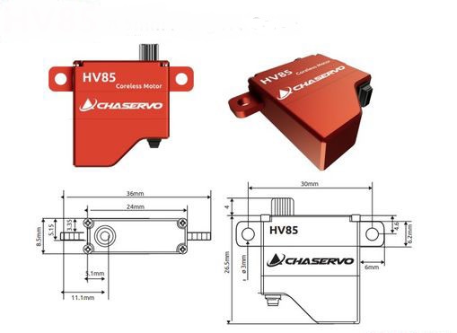 CHAServo HV85 Micro Servo